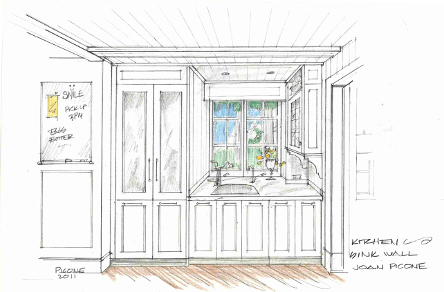 Kitchen Design Drawings And Interior Design Photos By Joan